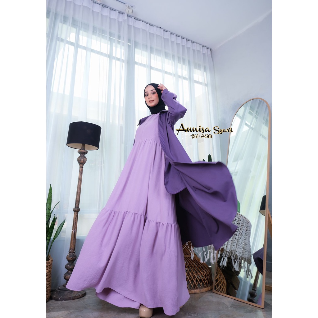 ORIGINAL Annisa Syar’i by ASM Dress outer Cantik