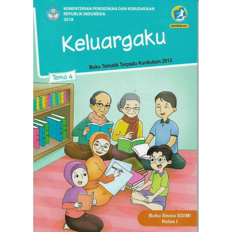 Jual Buku Pelajaran Sd Kelas Tema Keluargaku Kurikulum Kemendikbud Shopee Indonesia