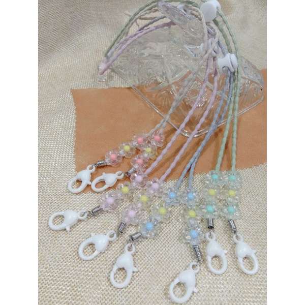 Konektor masker 2 in 1 | konektor masker manik bunga | konektor hijab | konektor anak | strap masker