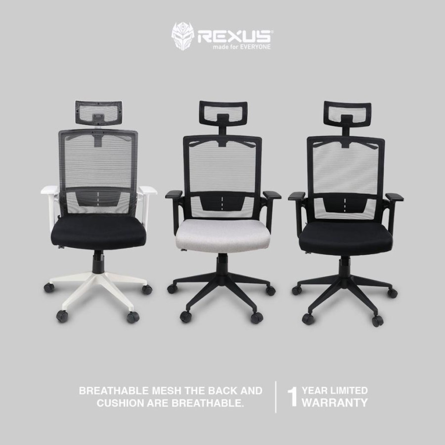 Kursi REXUS Ergonomic Office Chair NC1 | ITECHBALI