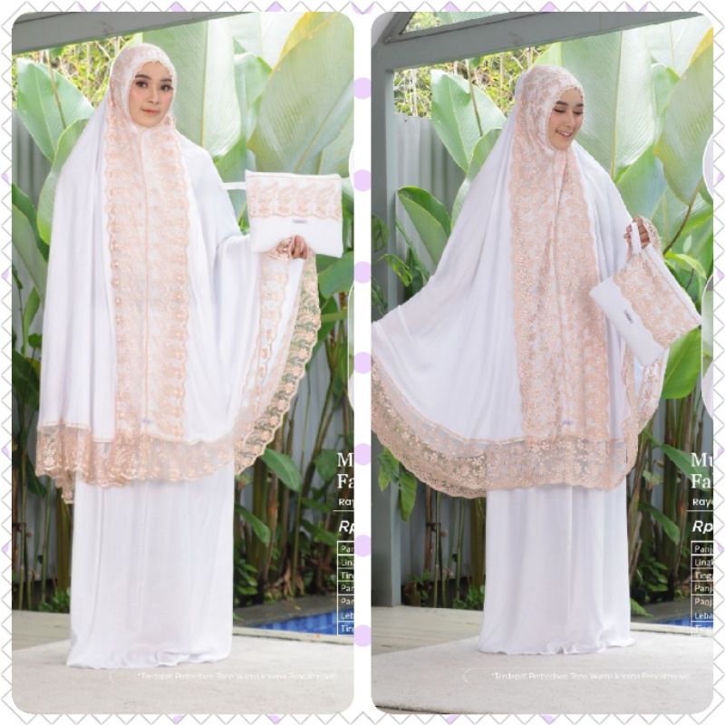 [READY] MUKENA ETHICA MUKENA FAKHIRA 01 MUKENA FAKHIRA 02 WHITE