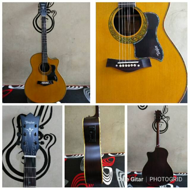 Gitar Taylor Akustik Elektrik