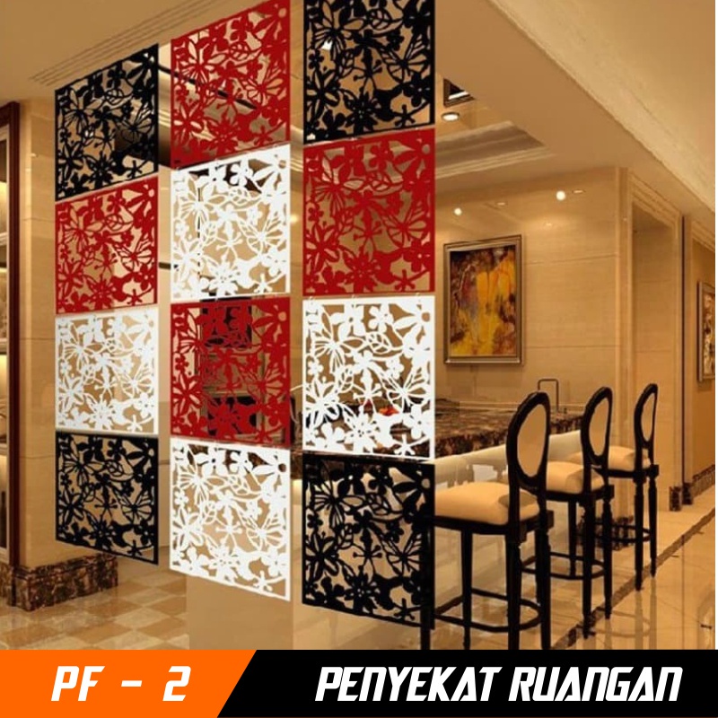 Penyekat Ruangan Paket 4Pcs Minimalis Aesthetic Tirai Pembatas Ruangan Sekat Ruangan Warna Penyekat Serbaguna