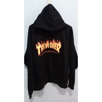 Hoodie Thrasher flame ORI second
