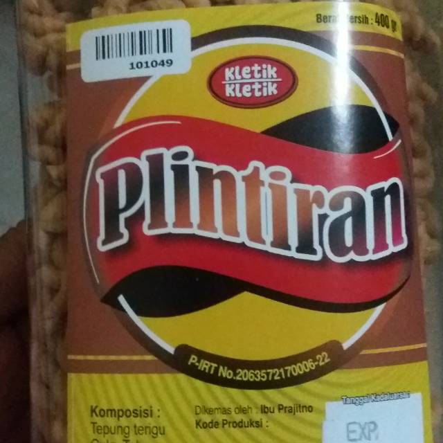 

PLINTIRAN KLETIK KHAS BLITAR