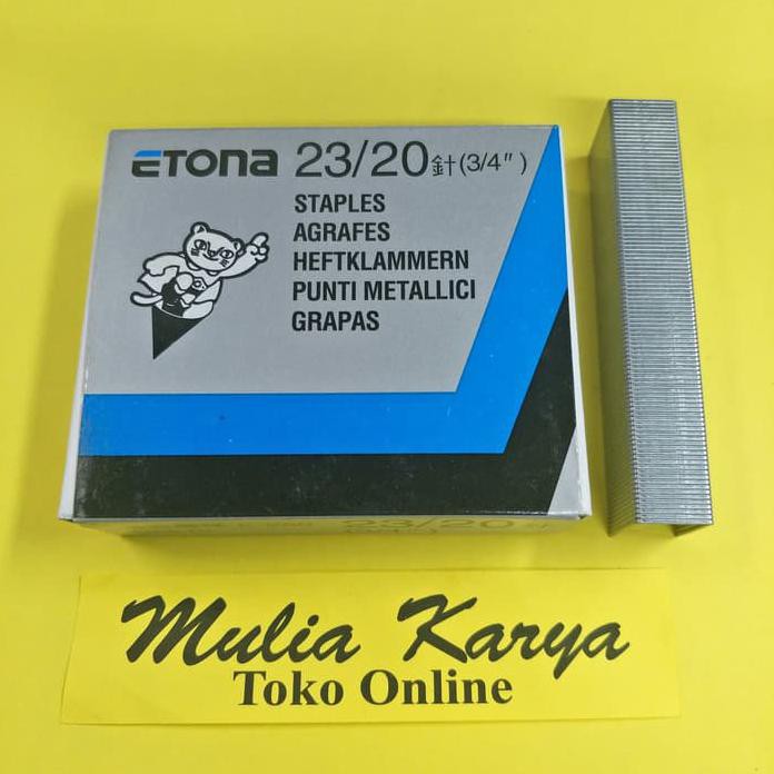 

ISI STAPLES ETONA 23/20 ISI STAPLER 1220