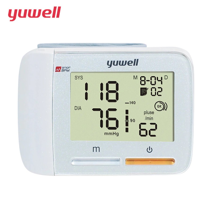 Yuwell Pengukur Tekanan Darah Tensi Blood Pressure Monitor - YE8900A - White