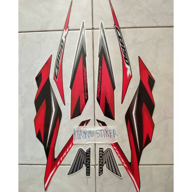Striping cb150r 2018 hitam