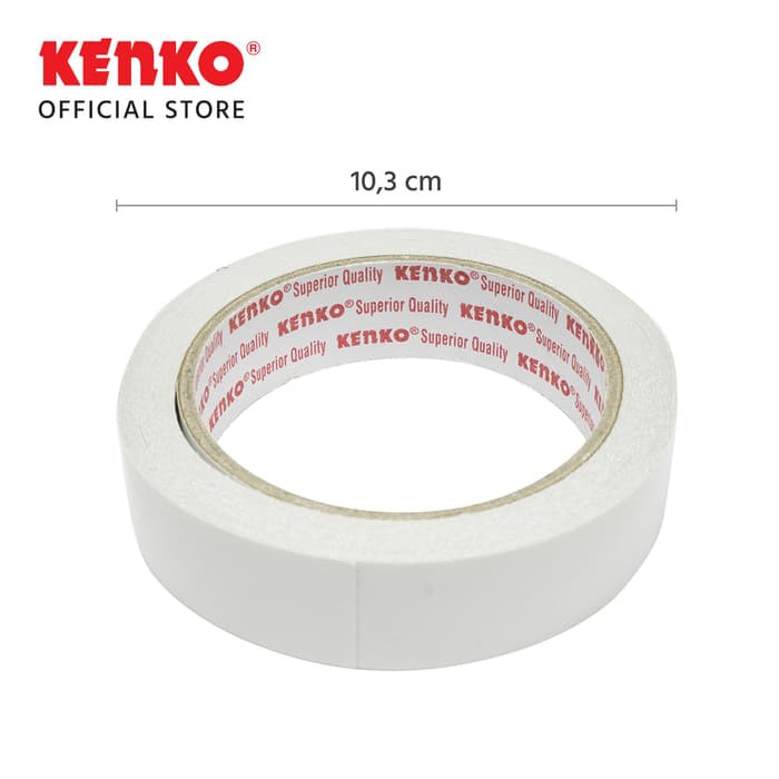 

KENKO DOUBLE TAPE / Perekat Dua Sisi / Dobel Tip 24 Mm - Red Core