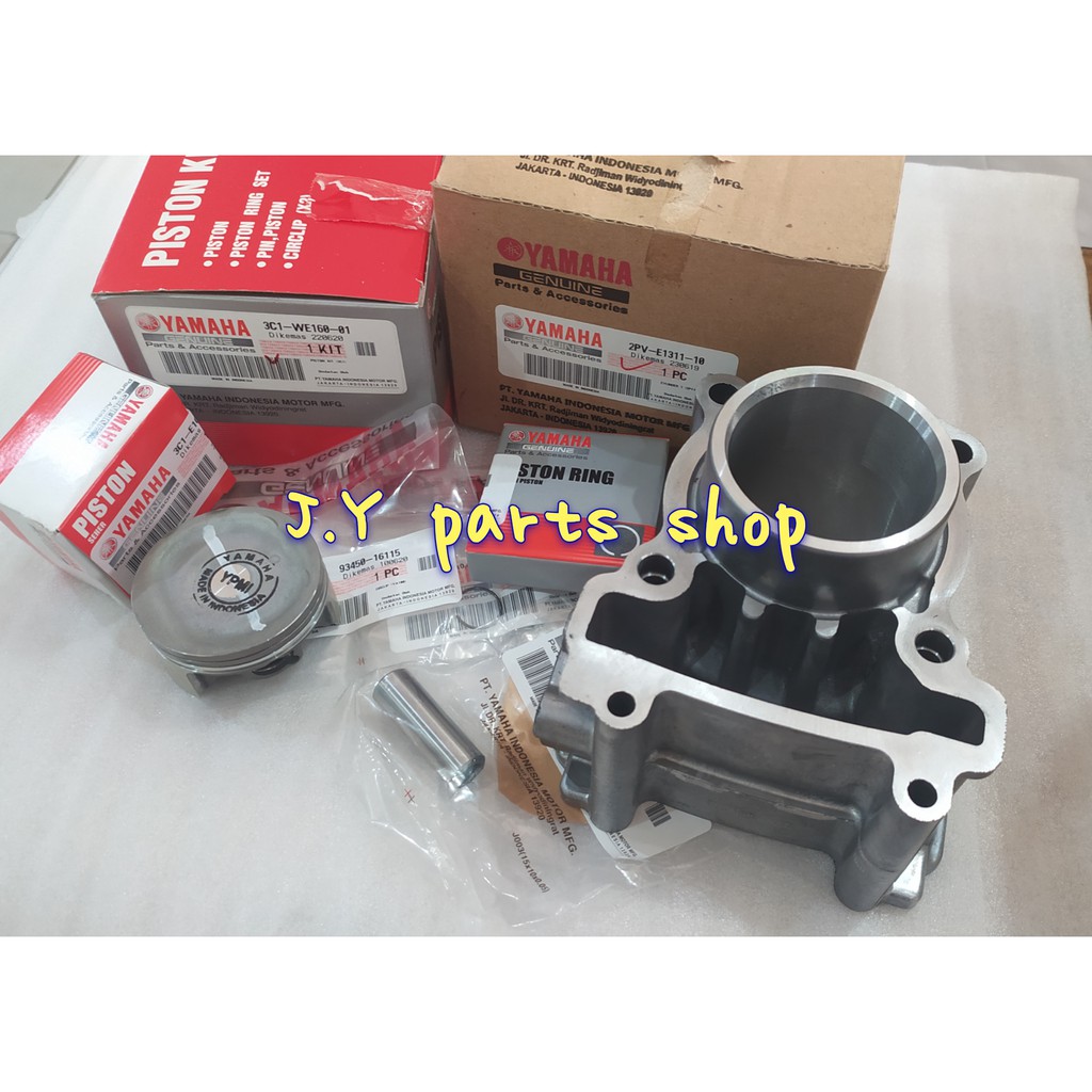 BLOK BORING CYLINDER RING SEHER XABRE R15 LAMA V2 2016 MX KING VIXION NEW BK8 NVA ORIGINAL YGP