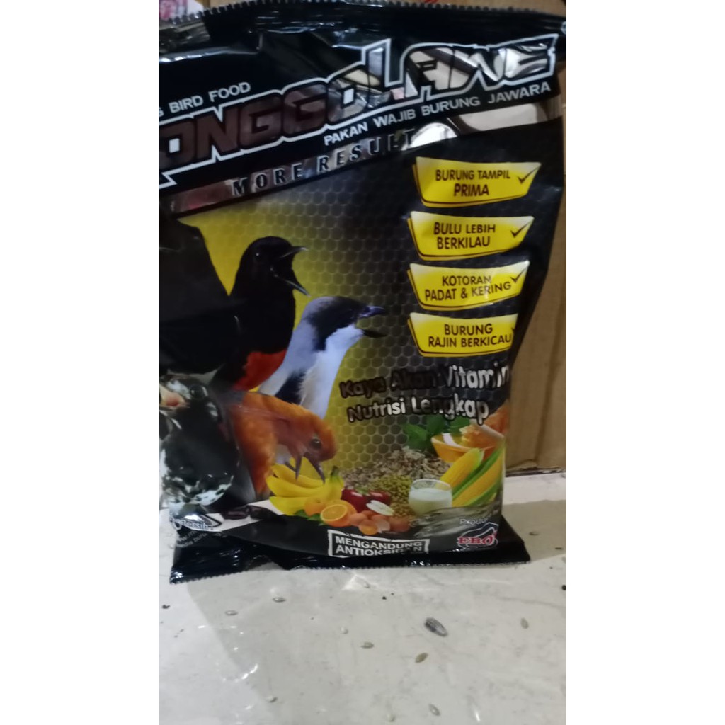 Voer Ronggolawe Ebod jaya varian original untuk burung pemakan serangga cocok tuk murai kacer cend