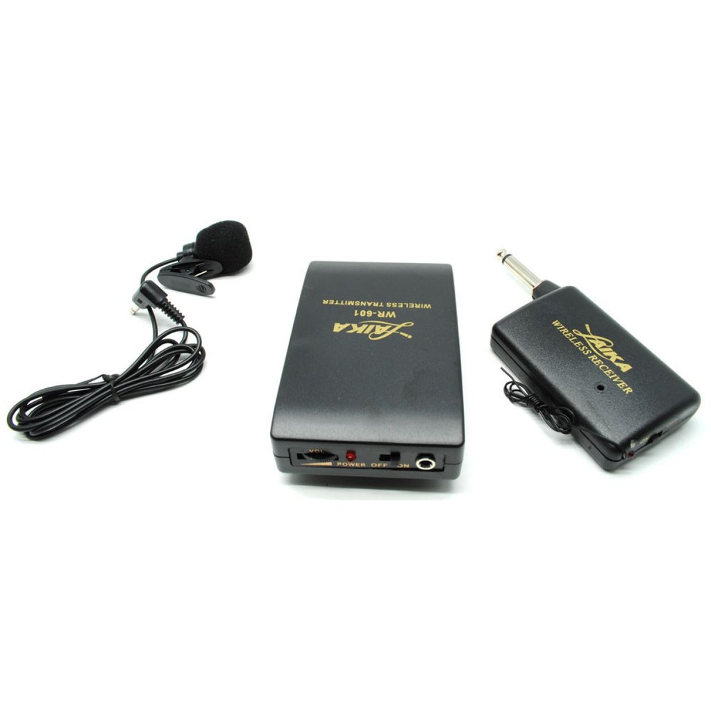 Best Seller ! Taffware Wireless FM Transmitter Receiver Pro Microphone WR-601