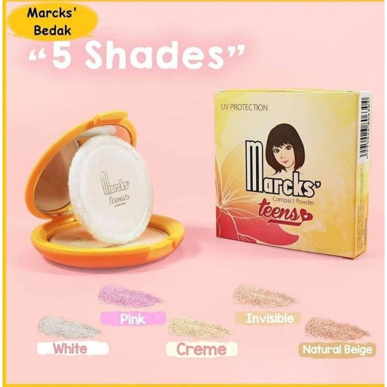 Marcks Teens Compact Powder UV Protection