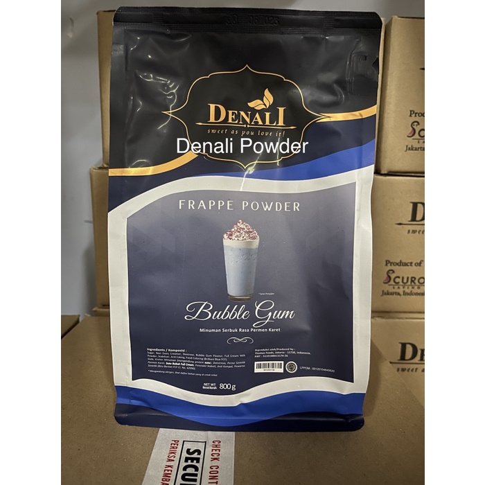 

BUBBLE GUM DENALI POWDER