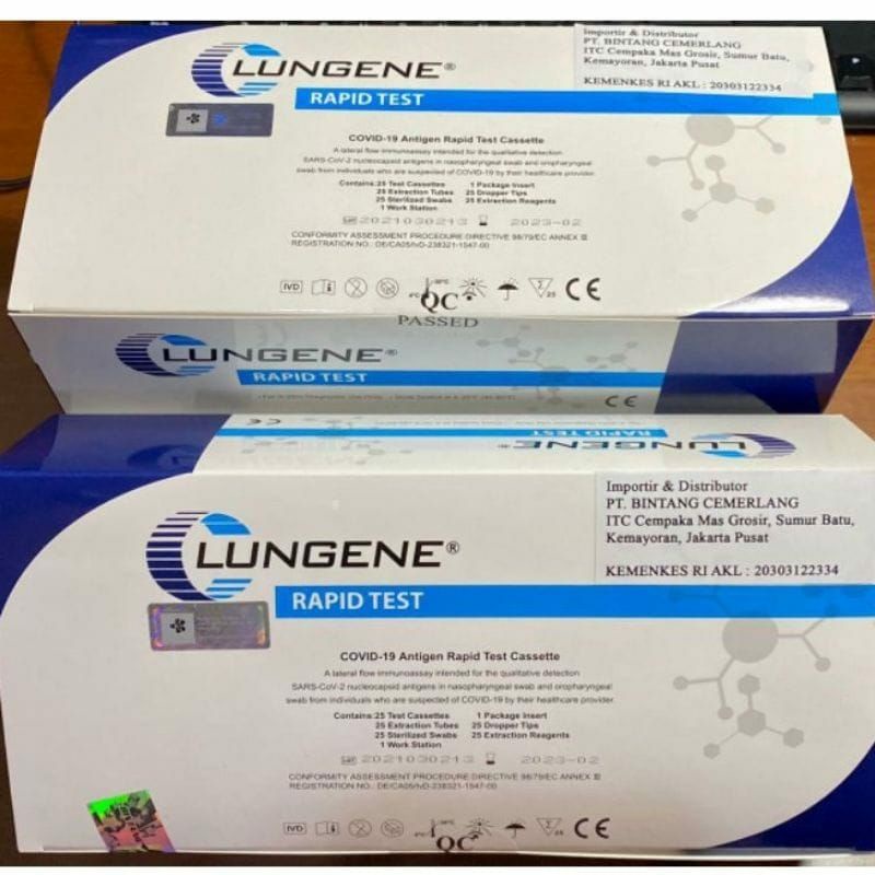 ALAT TEST ANTIGEN SWAB HIDUNG PERBOX ORIGINAL AKURAT SIAP KIRIM