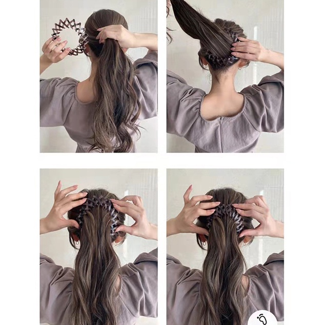 COD READY DONAT HAIR CLIP CLAW / JEPIT RAMBUT KOREA BULAT KLIP INSTANT JEPITAN ORIGINAL GLOBALLAGILAKU