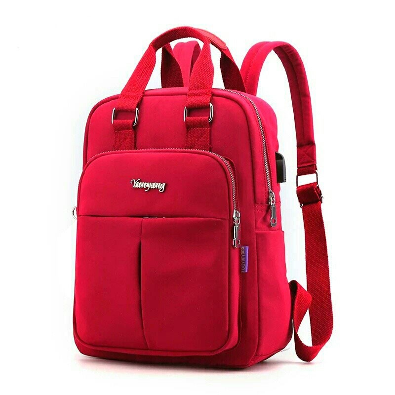 TAS RANSEL SINTETIS BANYAK SAKU ACEL 550342