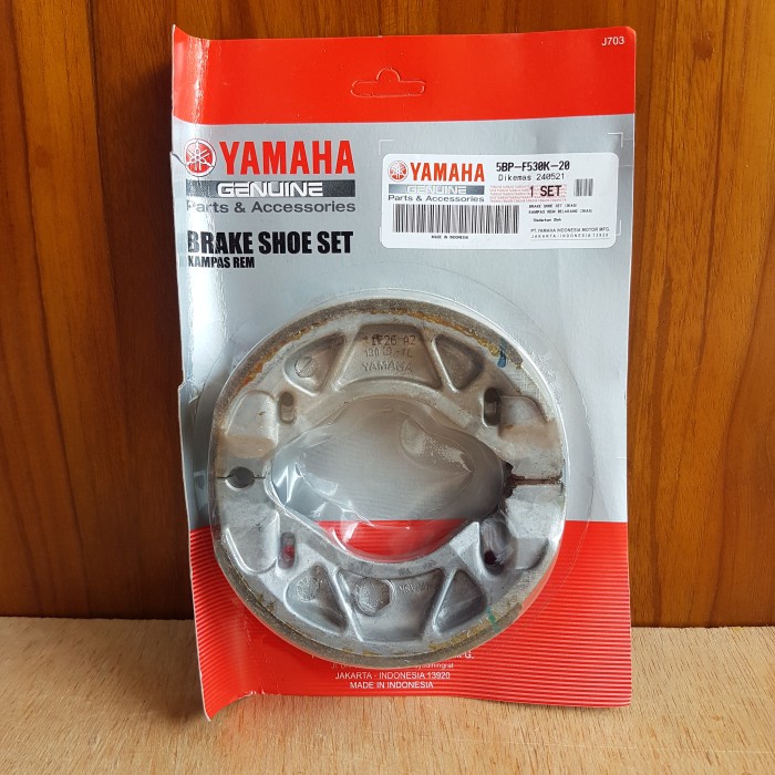 KAMPAS REM TROMOL BELAKANG JUPITER VIXION/AEROX 5BP-F350K-20 ORIGINAL YAMAHA