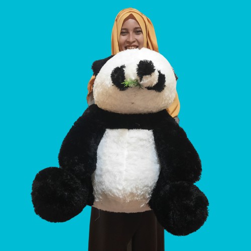 Boneka panda JUMBO rumput  MURAH