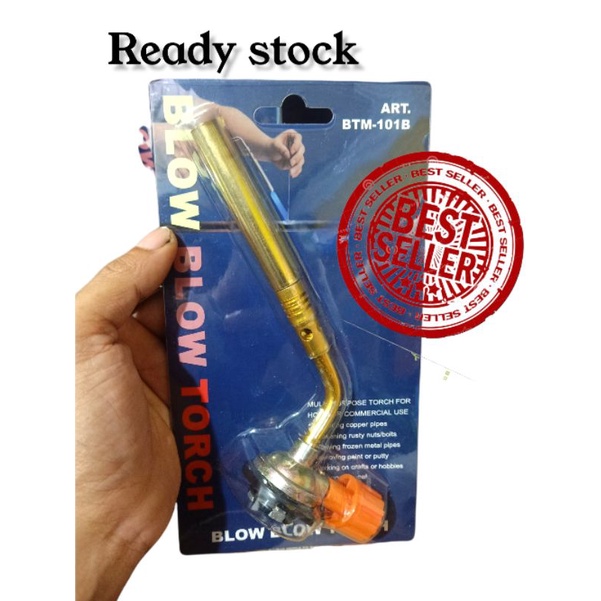 gas torch kepala kuningan flame gun blow torch blander las mini