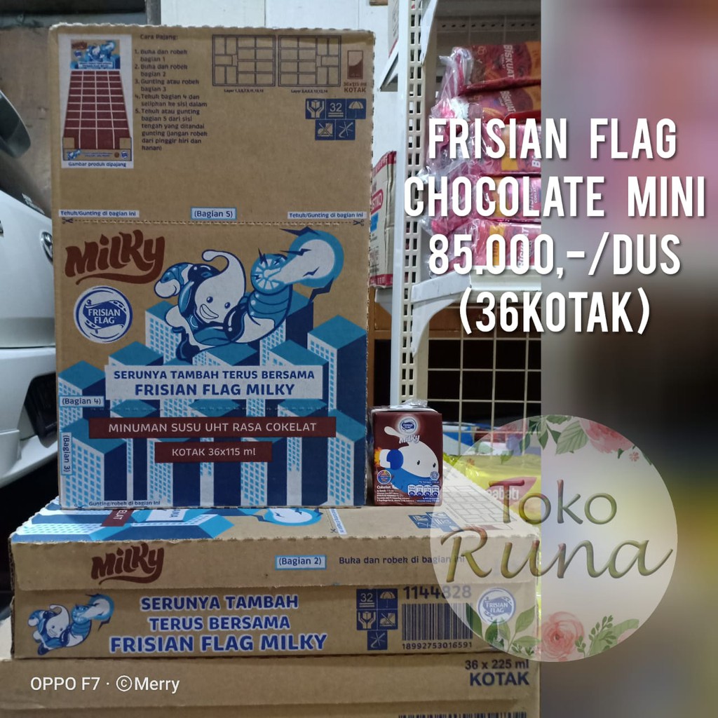 

Susu UHT Frisian Flag Chocolate Mini(36pcs)