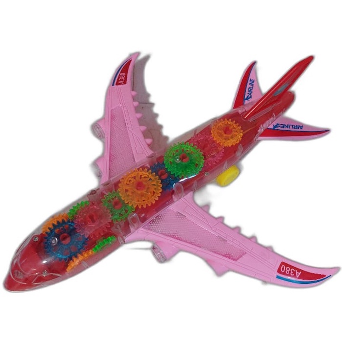 Mainan Pesawat Gear - mainan pesawat anak - mainan anak anak - mainan anak anak murah - pesawat main