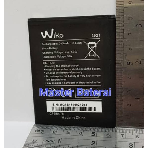 [KODE BARANG XF50] Baterai Wiko Robby 2 /Robby2 Model Baterai Wiko 3921 Robi 2 Rooby 2 ORI