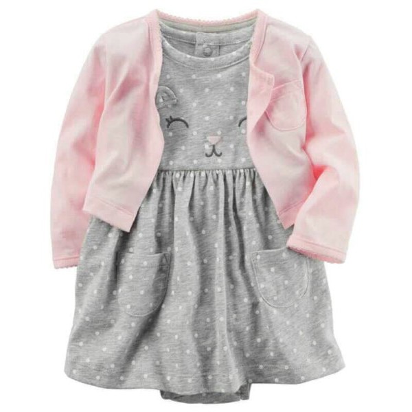 Dress Jumper Grey Mouse Cardigan