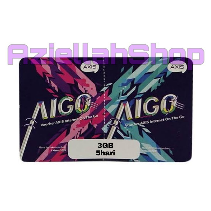 AXIS AIGO 3GB 5hari