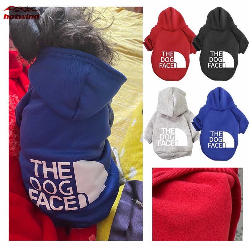 Hw Jaket Hoodie Hangat Ukuran S-2XL Untuk Anjing Chihuahua