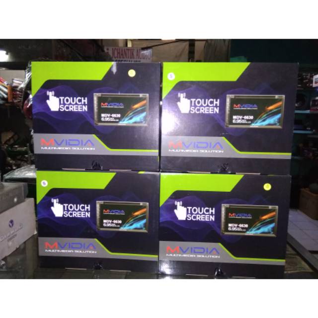 Doubledin tv mirorlink MVidia head unit audio mobil