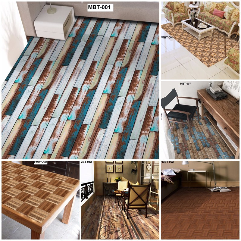 Wallsticker lantai uk 20cm x 5m