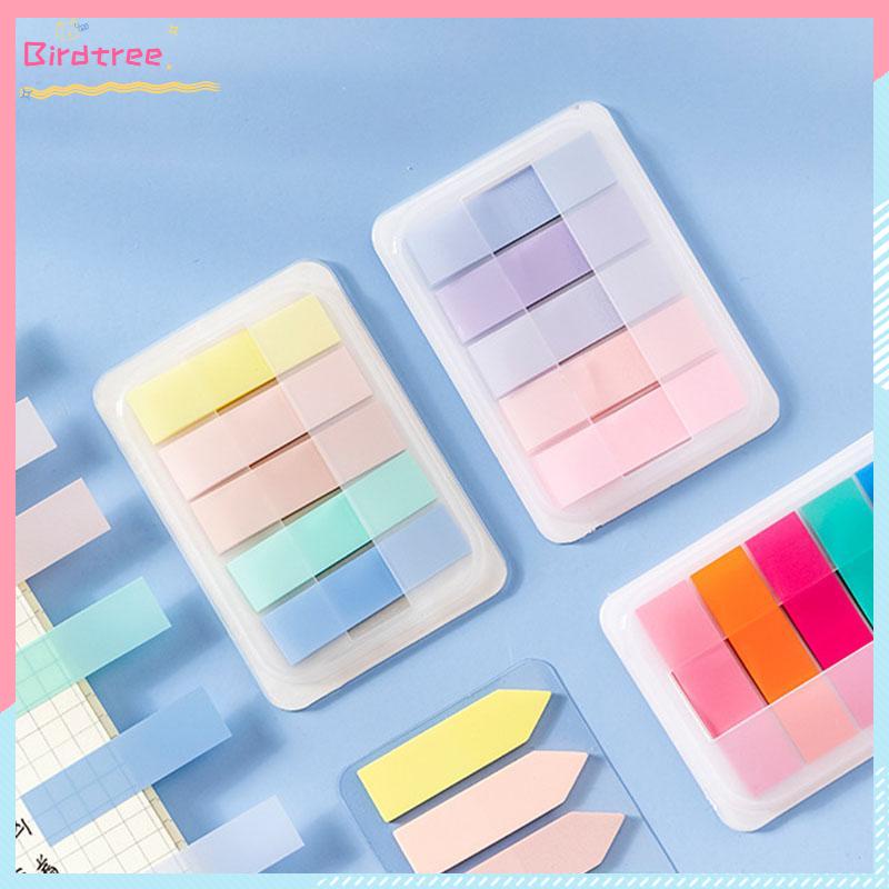 

[Readystock❤️COD]Sticky Notes Desain Tembus Pandang, Bisa Dilepas- BS