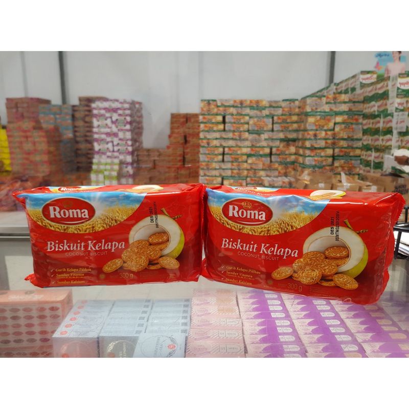 

Roma Kelapa biskuit kelapa 300gr