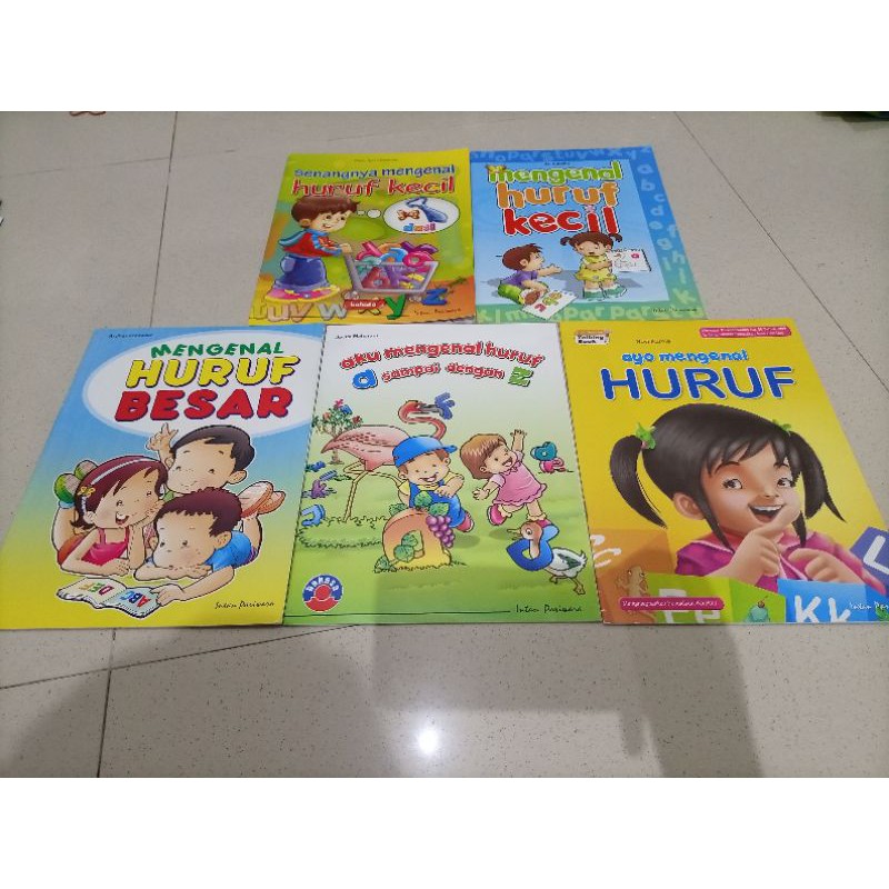 Promo Intan Pariwara Buku Anak Paud / TK Mengenal Huruf