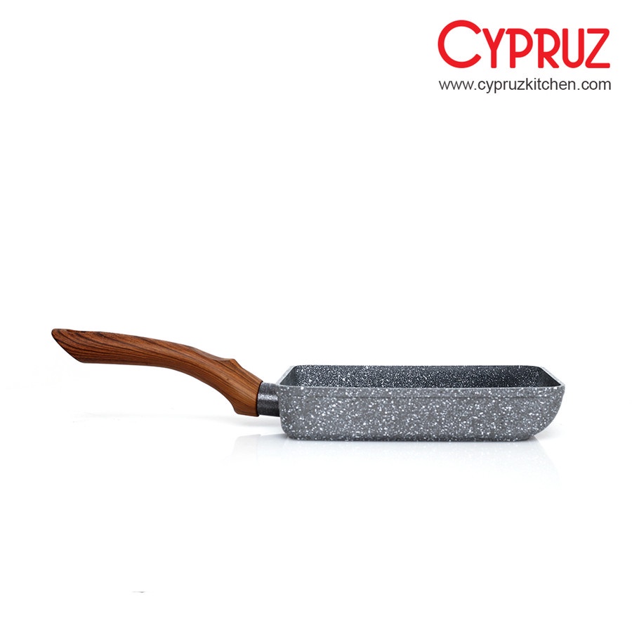 Cypruz Ceramic Tamagoyaki Pan / Wajan Telur Anti Lengket - 13 x 18 cm