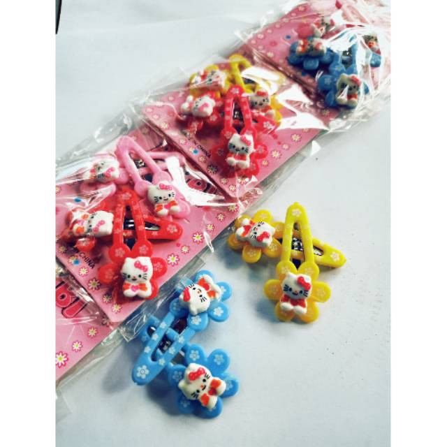 grosir  Jepit rambut tiptop mini 20 pcs (5set)