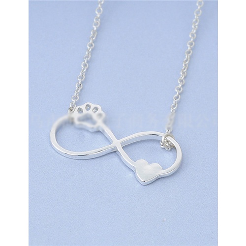 LRC kalung Fashion Pet Sole Geometric Necklace V5097x