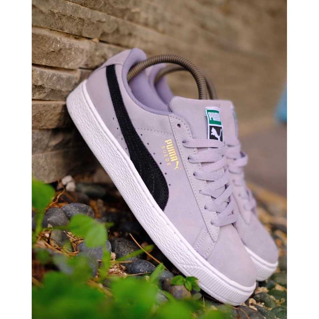 Puma suede grey list black