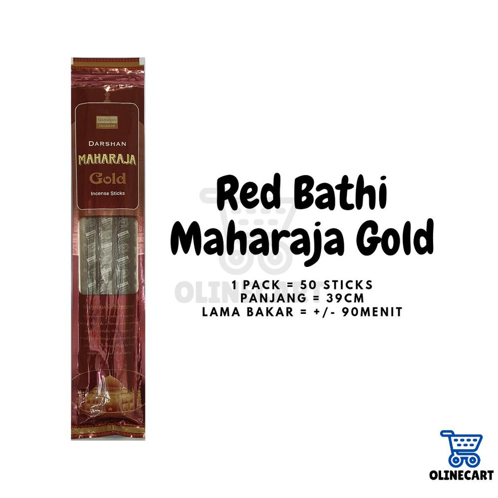 Hio Dupa Red Bathi Maharaja Gold By Darshan