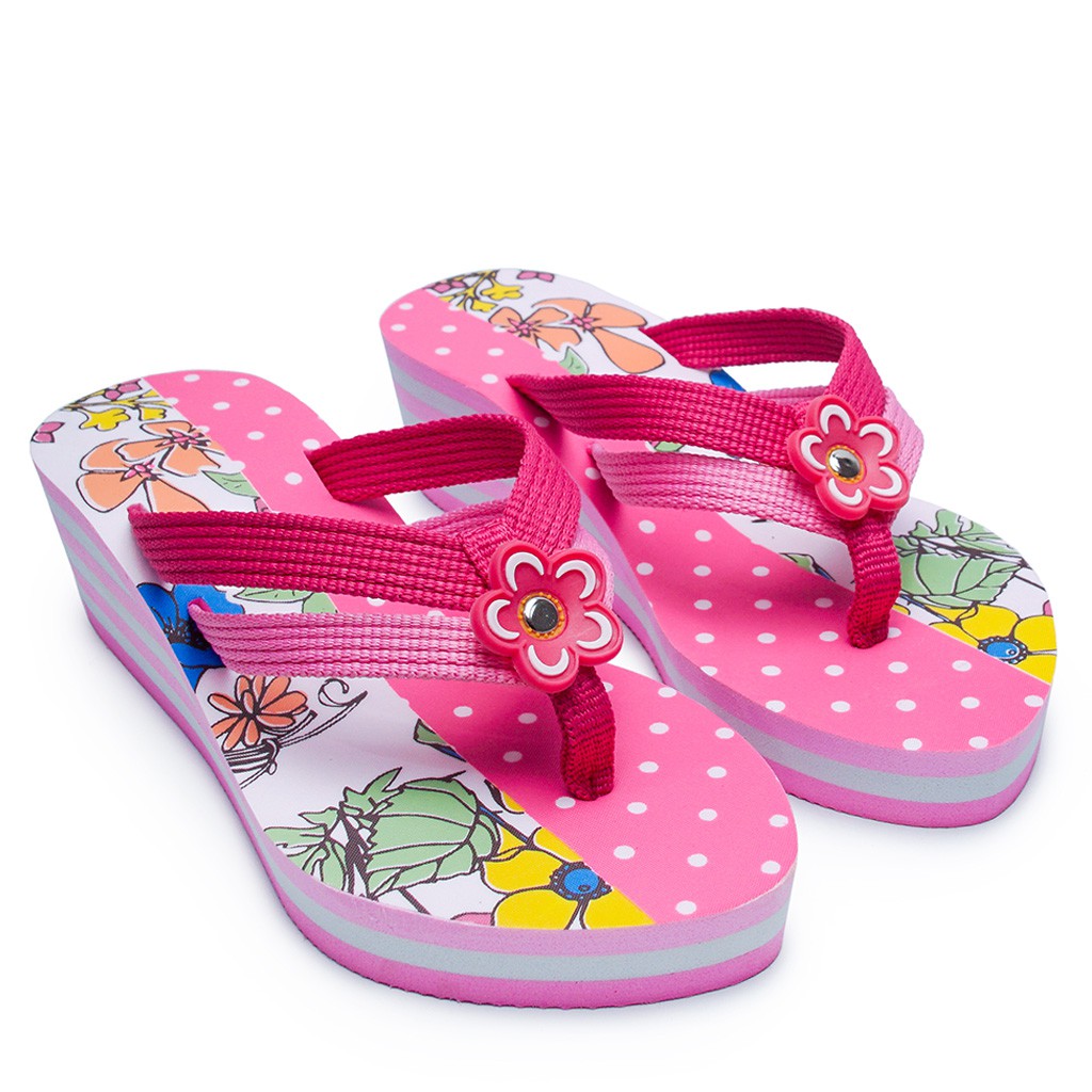 DNOIR Sandal Anak Perempuan TALI4 PINK