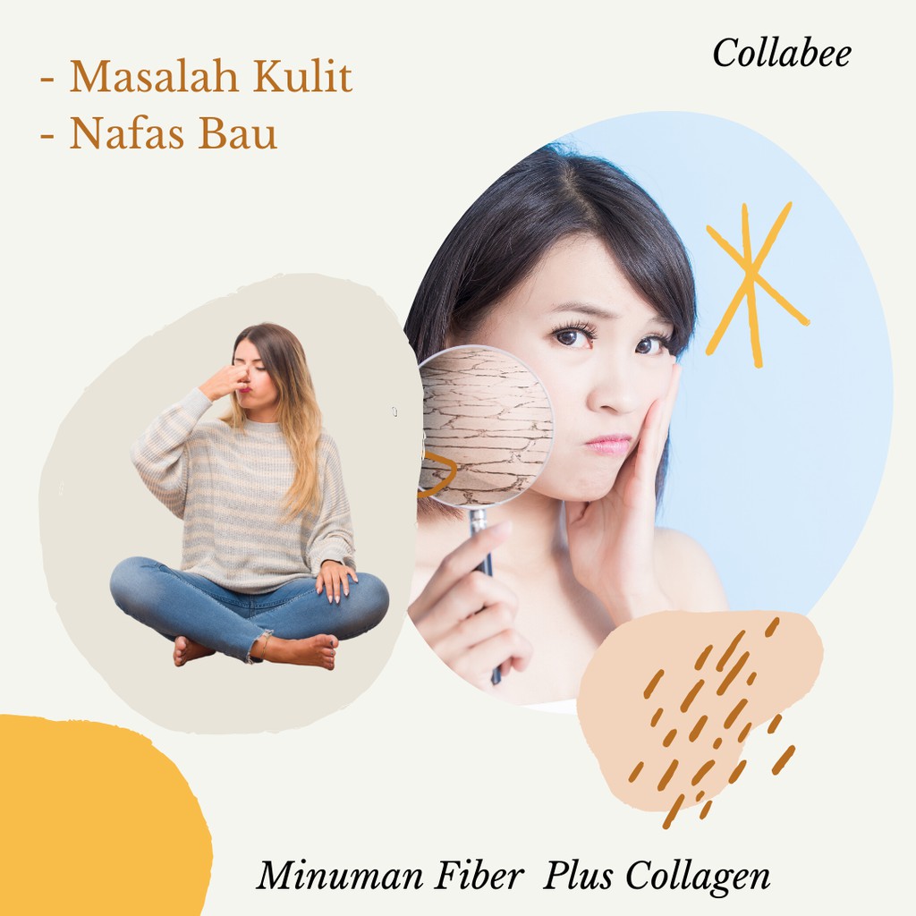 COLLABEE diet detox penurun berat badan Obat pelangsing perut buncit Pelancar BAB Serat Fiber