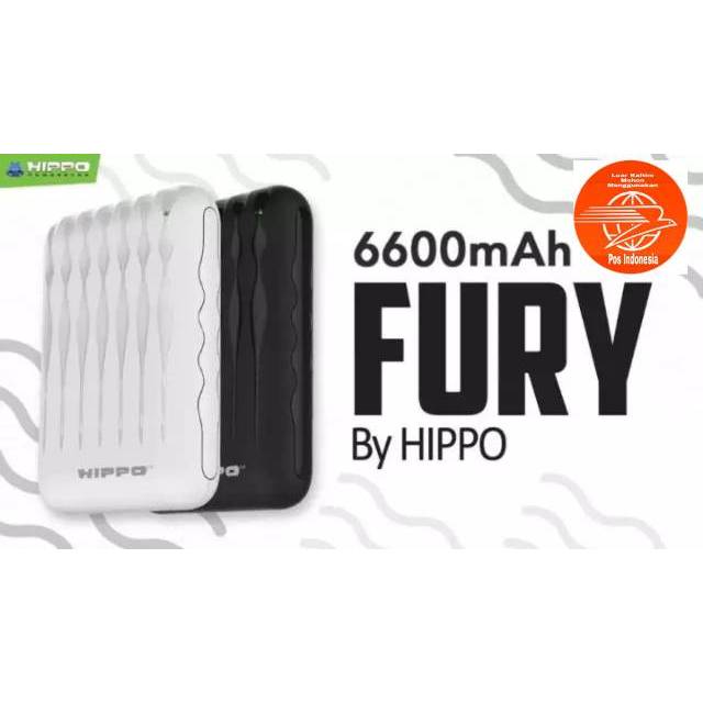 Hippo Powerbank Fury 6600 mAh