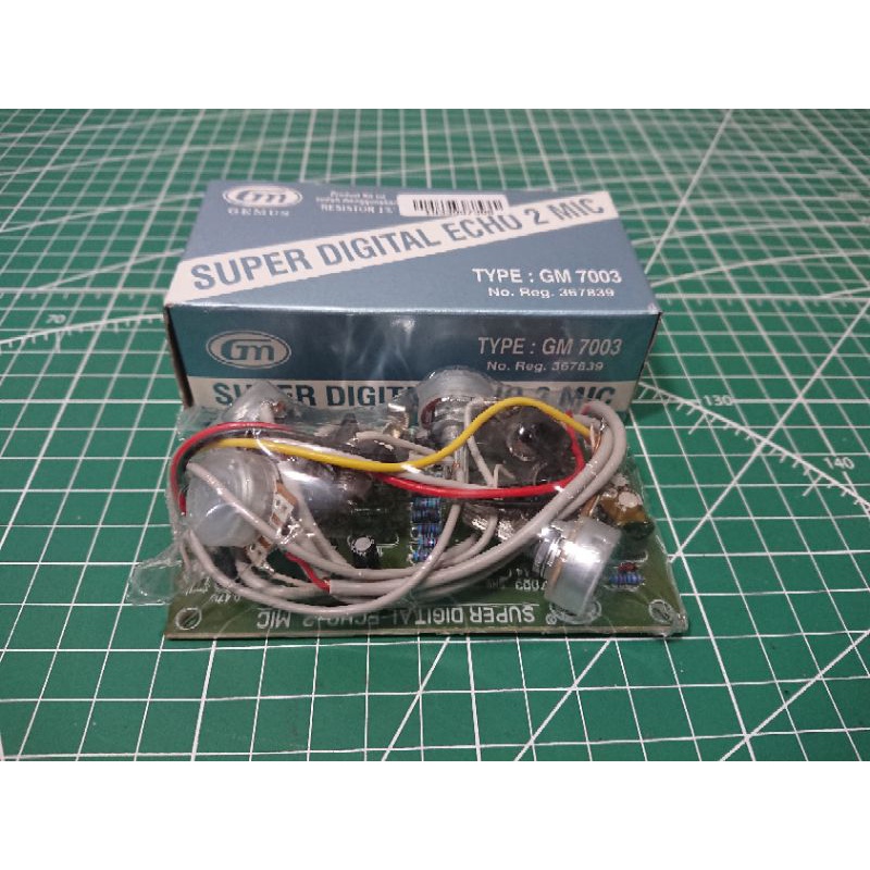 Kit Echo 2 Mic, Super Digital Echo 2 Mic GM 7003