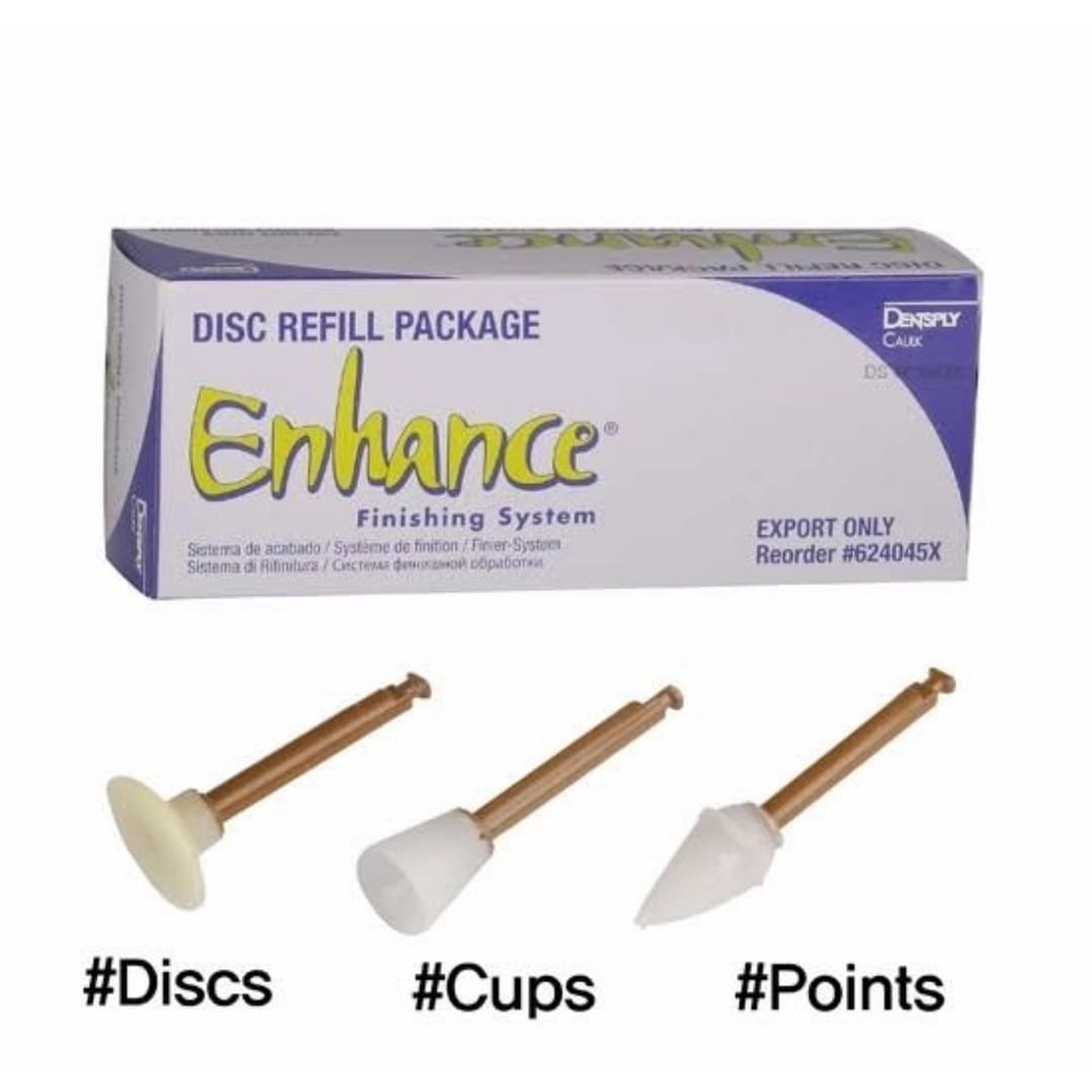 Bur Poles Enhance, Enhance Bur, Polishing Composite, Komposit