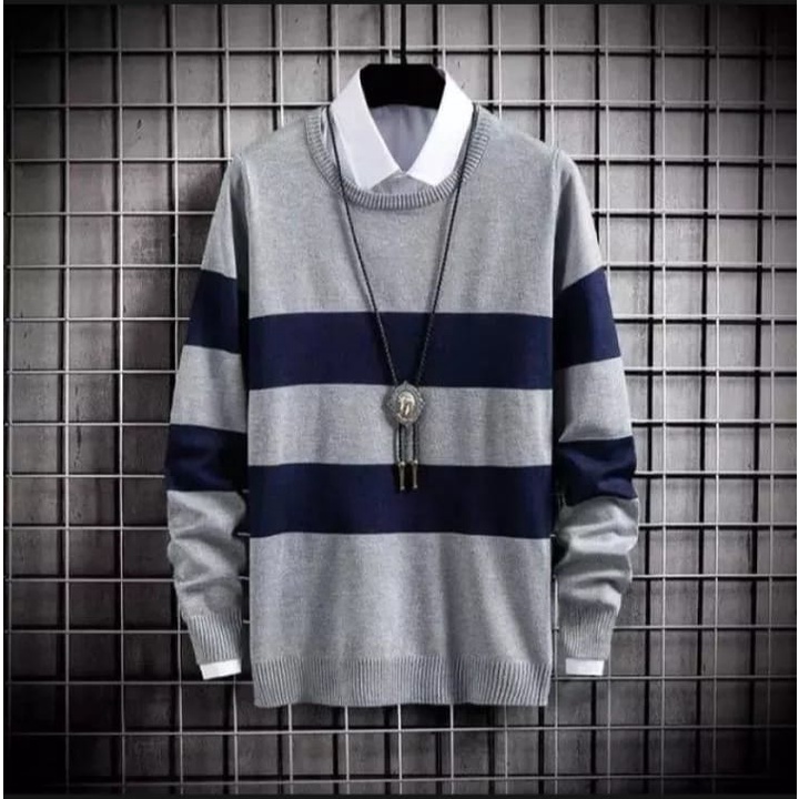 SWEATER RAJUT STRAIGHT POLET JEMMY TRIBAL