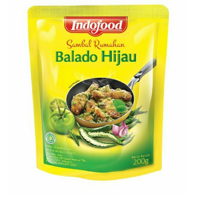 

Indofood sambel rumahan sambel hijau(200g)