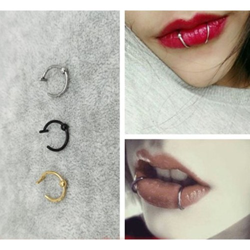 2Pcs Anting Tindik Telinga Hidung Bibir Palsu Shopee 2Pcs Anting Tindik Telinga Hidung Bibir Palsu Shopee