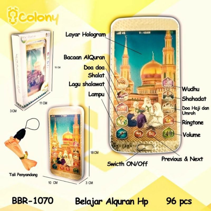 Alquran Muslim HP Permainan Multi Bahasa