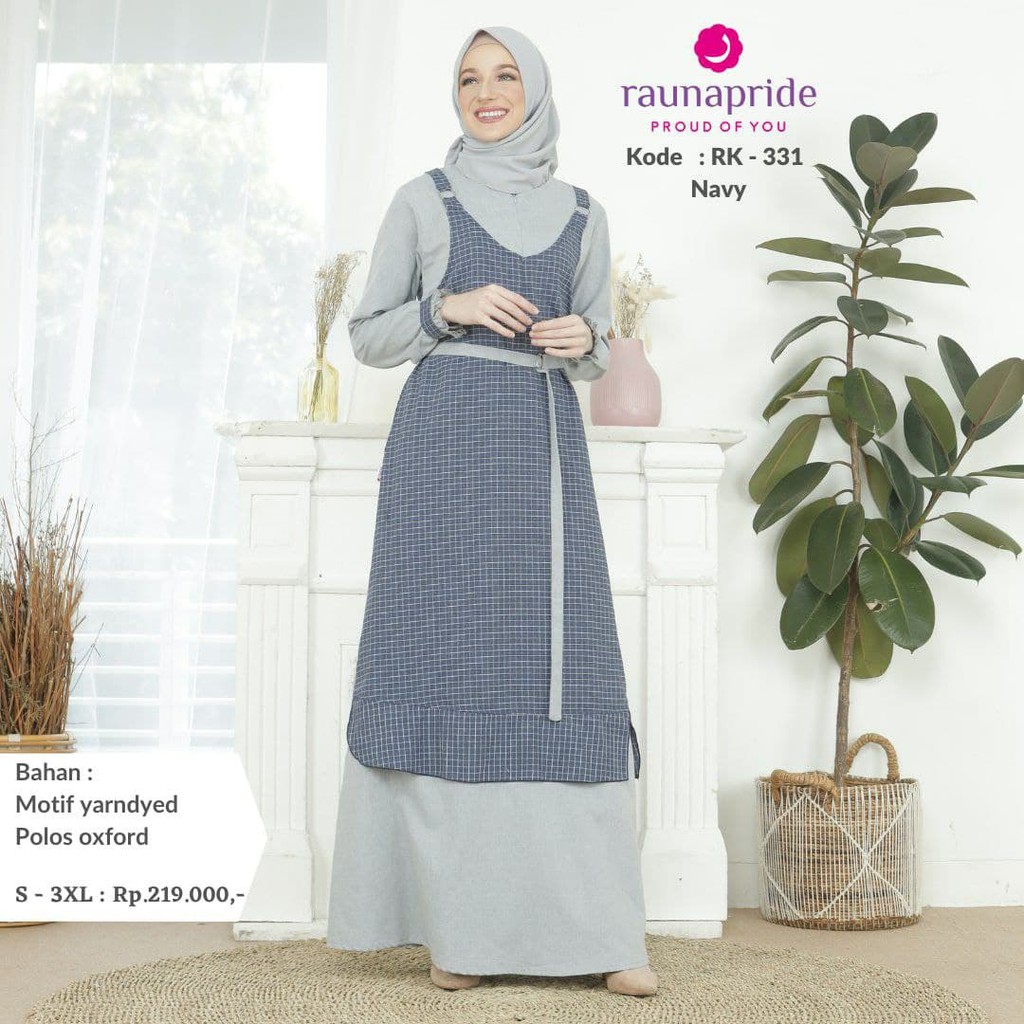 Busana Sarimbit Keluarga / Rauna SR - 331 / Fashion Muslim